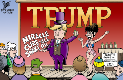 TRUMPS SNAKE OIL by Bruce Plante