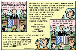 DIED FOR NOTHING HORIZONTAL COLOR by Andy Singer