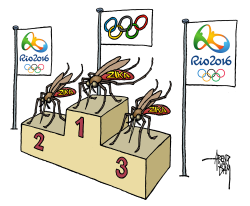 RIO 2016 AND ZIKA by Arend Van Dam