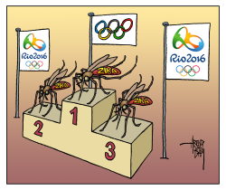 RIO 2016 AND ZIKA by Arend Van Dam