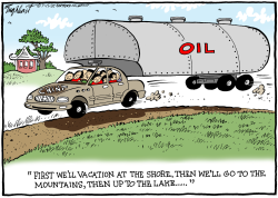 CHINA SUCKS UP OIL by Bob Englehart