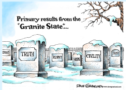 NEW HAMPSHIRE PRIMARY RESULTS by Dave Granlund