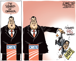 CHRISTIE AND RUBIO  by John Cole