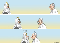 MOSCOW MEETS VATICAN by Marian Kamensky