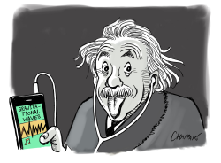 THE MUSIC OF GRAVITATIONAL WAVES by Patrick Chappatte