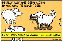 THE ANTISEMITIC WOLF by Yaakov Kirschen