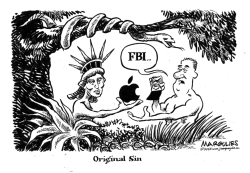 APPLE AND FBI by Jimmy Margulies