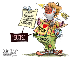 TRUMP'S SUITS  by John Cole