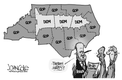 LOCAL NC  Berger and redistricting BW by John Cole