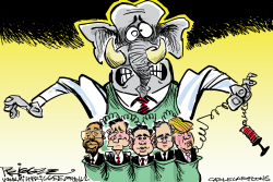 GOP  by Milt Priggee