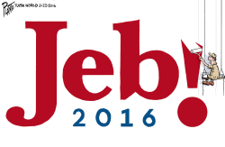 JEB OUT by Bruce Plante