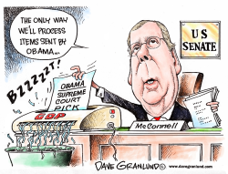MCCONNELL AND SCOTUS PICK by Dave Granlund