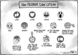 FACEBOOK LIKES by Nate Beeler