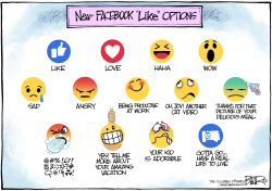 FACEBOOK LIKES  by Nate Beeler
