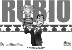 MARCO RUBIO IS THE CAN'T LOSE KID by R.J. Matson