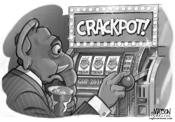 GOP HITS THE CRACKPOT WITH TRUMP by R.J. Matson