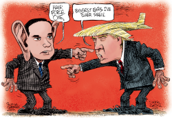 TRUMP AND RUBIO  by Daryl Cagle