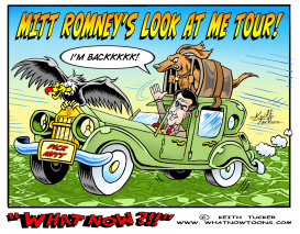 MITT ROMNEY'S LOOK AT ME TOUR by Keith Tucker