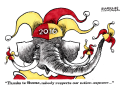 2016 REPUBLICANS  by Jimmy Margulies