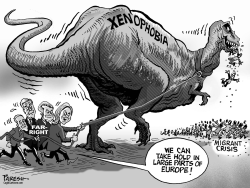 FAR-RIGHT AND XENOPHOBIA by Paresh Nath