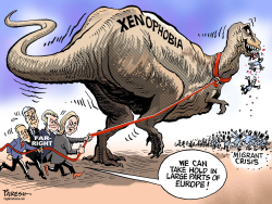 FAR-RIGHT AND XENOPHOBIA  by Paresh Nath