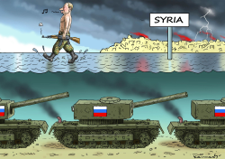 PUTIN GOES OUT OF SYRIA by Marian Kamensky