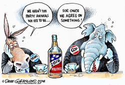 2016 PARTY ANIMALS  by Dave Granlund