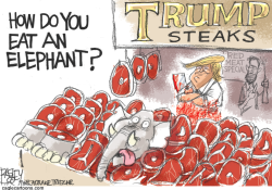 REPUBLICAN RED MEAT  by Pat Bagley