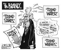 THE TRUMP BRAND BW by John Cole