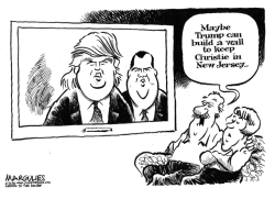 TRUMP AND CHRISTIE by Jimmy Margulies