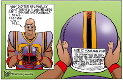BRAIN DAMAGE AND FOOTBALL by Bruce Plante