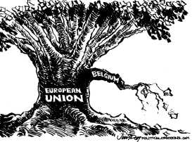 Belgium in the European Union by Jim Day