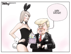 EASTER BUNNY  by Bill Day