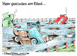 ROAD REPAIRS by Dave Granlund