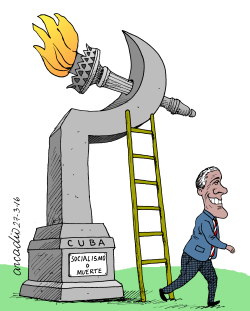AFTER THE OBAMA'S VISIT TO CUBA by Arcadio Esquivel