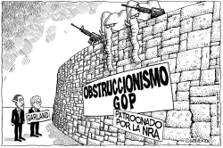 EL GOP Y EL OBSTRUCCIONISMO DE LA NRA by Monte Wolverton