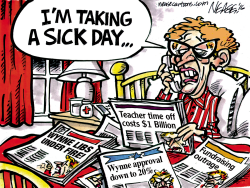 SICK DAY by Steve Nease