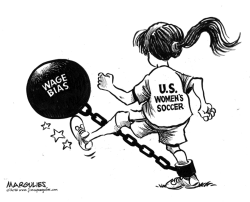 US WOMEN'A SOCCER AND WAGE DISCRIMINATION by Jimmy Margulies