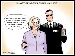 HILLARY'S RUNNING MATE by J.D. Crowe