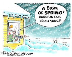 SPRING SNOWSTORMS  by Dave Granlund