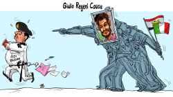 GIULIO REGENI CAUSE by Emad Hajjaj