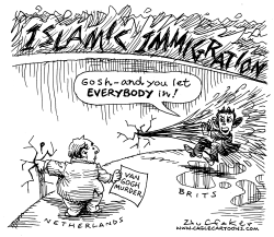 ISLAMIC IMMIGRATION by Sandy Huffaker