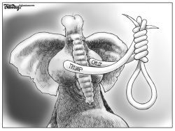 GOP ELECTION NOOSE by Bill Day