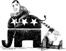 TRUMP, CRUZ AND GOP DELEGATE SELECTION PROCESS by Daryl Cagle