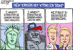 TRUMP NEW YORK VOTE by Jeff Darcy