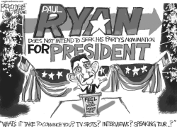 PAUL RYAN RUN   by Pat Bagley