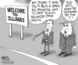 RAUNER NEEDS TRUMP WALL LOCAL-IL by Gary McCoy