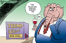 TRUMP WHINE by Bruce Plante