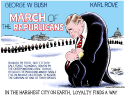 -MARCH OF THE REPUBLICANS by R.J. Matson