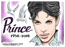 PRINCE TRIBUTE  by Dave Granlund